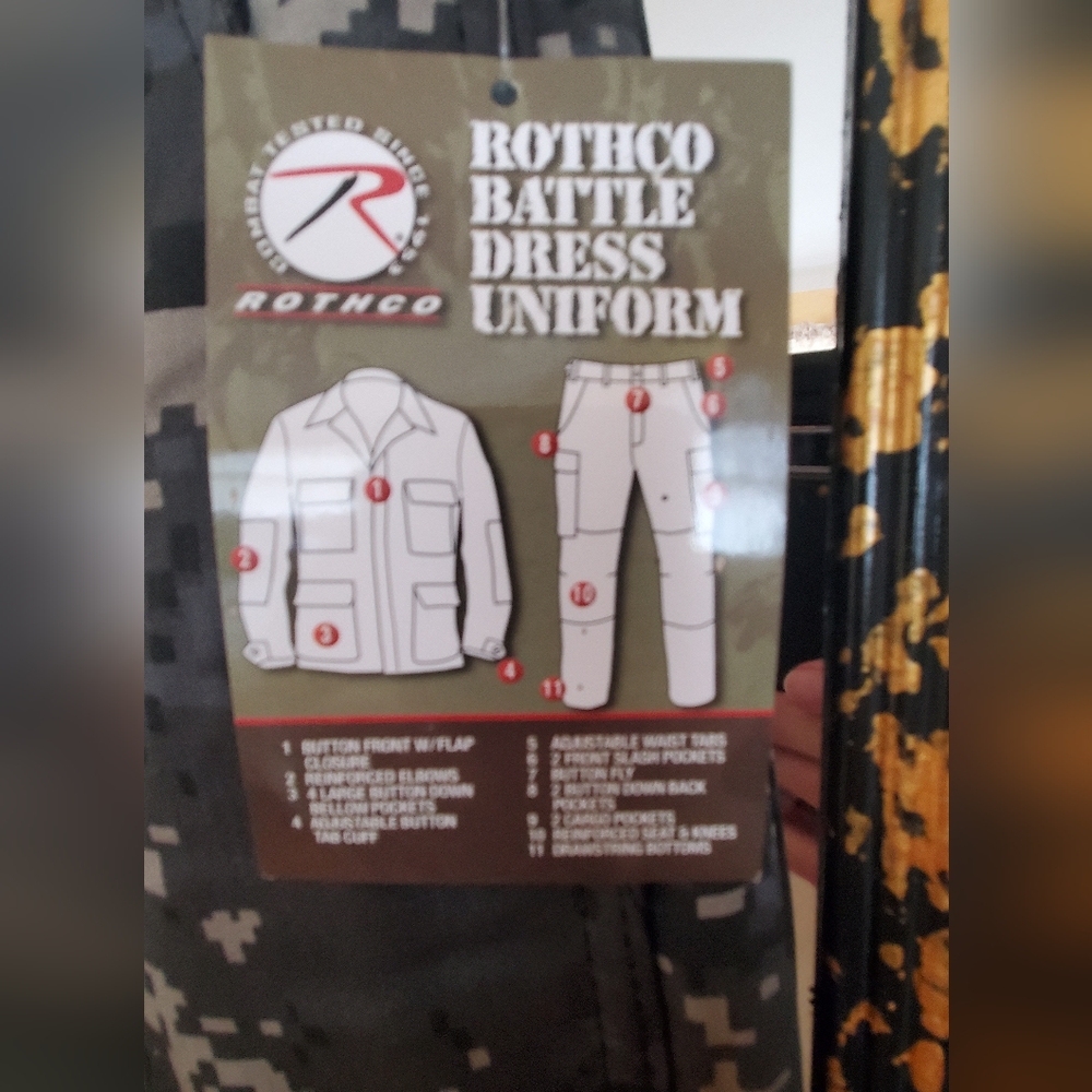 Mens camo pants - Picture 2 of 3